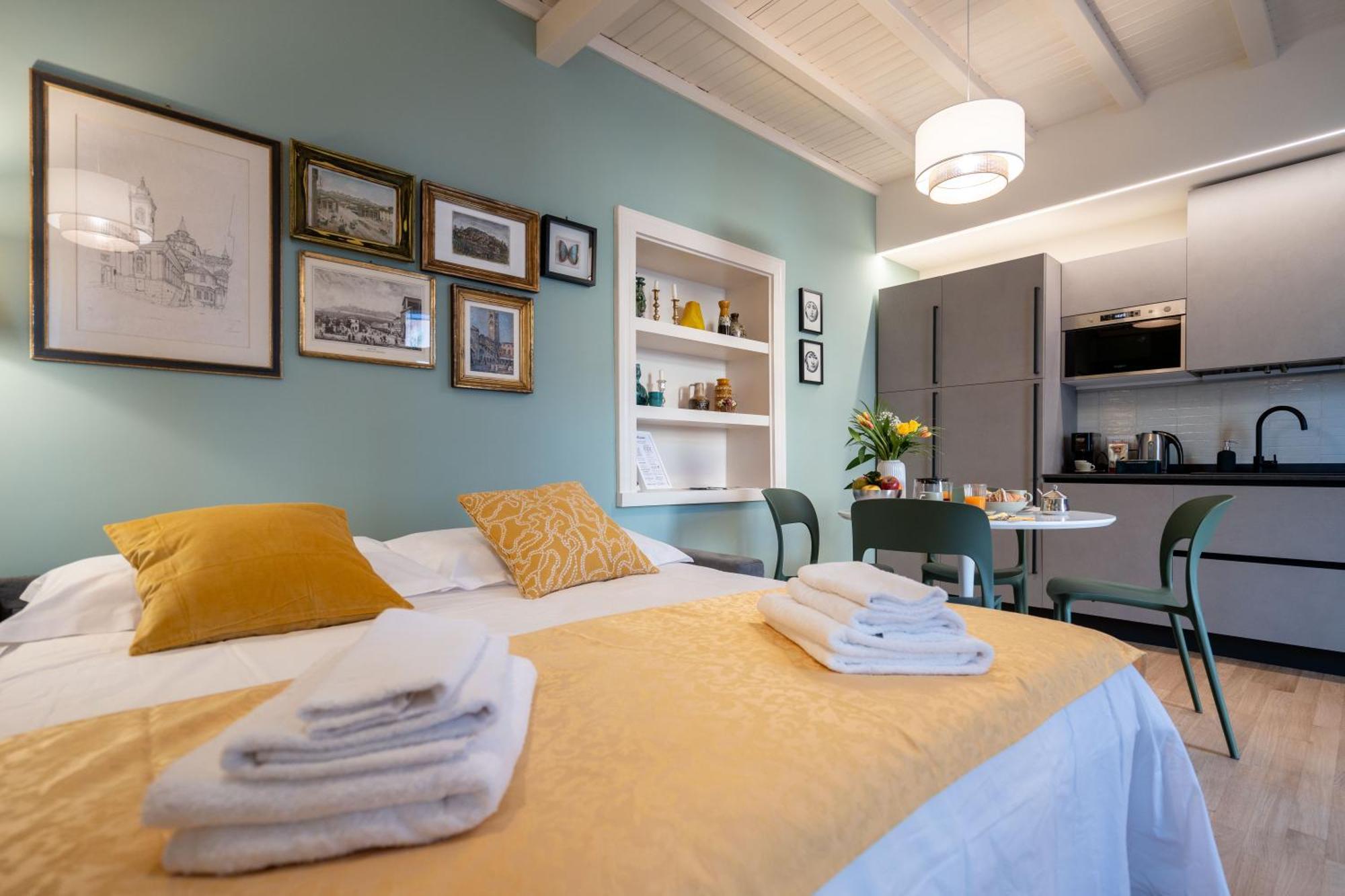 La Farfalla Blu - Boutique Apartment Бергамо Екстер'єр фото